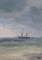 sailingboat im grünen Wasser Verspielt Ivan Aiwasowski russisch